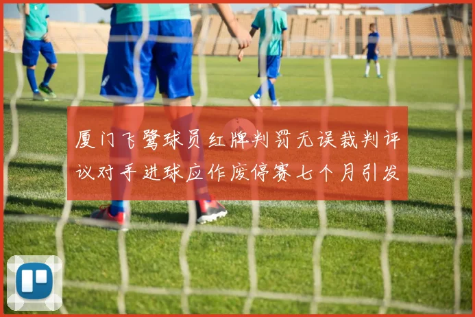 厦门飞鹭球员红牌判罚无误裁判评议对手进球应作废停赛七个月引发热议